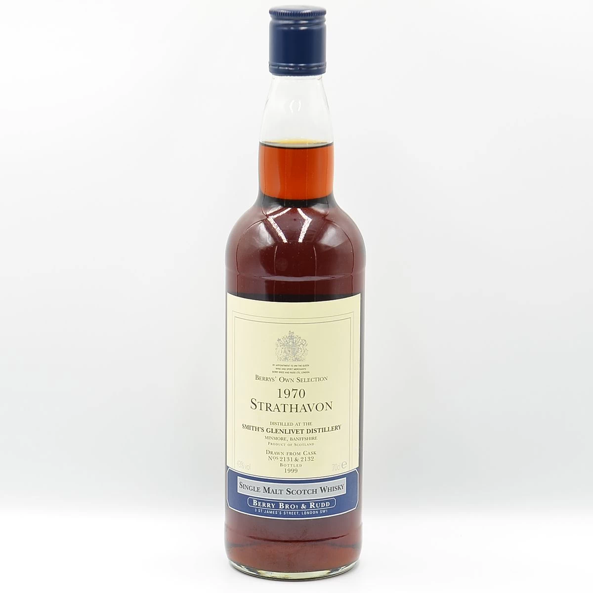 Strathavon - Glenlivet - 1970 Berry Bros & Rudd